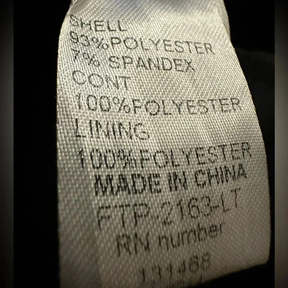 Fate Black Fringe Cropped Jacket women’s Size L - Picture 11 of 11